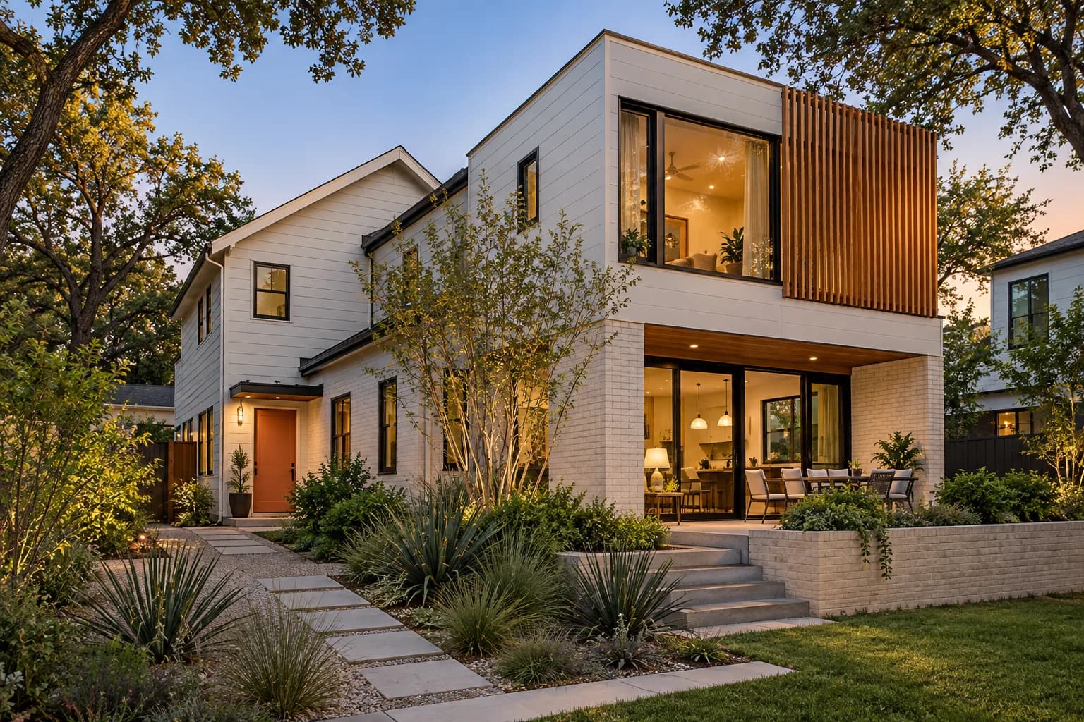 Concept image of a carefully scaled Mueller family suite home addition
